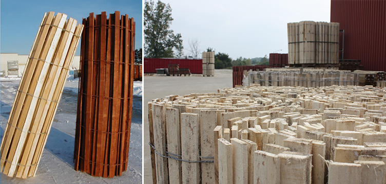Wooden Snow Fence
